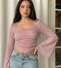 Net Crop Top